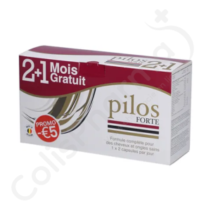 Pilos Forte - 2 x 30 capsules + 30 capsules gratuites (PROMO - 5€)