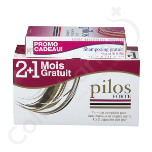 Pilos Forte - 2 x 90 capsules PROMOPACK (2+1 maand gratis)