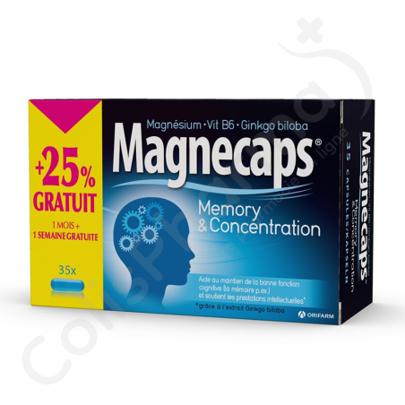 Magnecaps Memory & Concentration - 35 capsules
