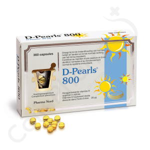 D-Pearls 800 - 360 capsules