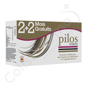 Pilos Forte - 4 x 60 capsules PROMOPACK (2+2 mois gratuits)