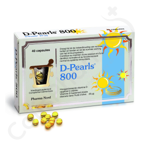 D-Pearls 800 - 40 capsules