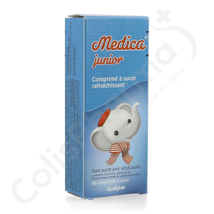 Medica Junior Sans Sucre - 30 comprimés à sucer