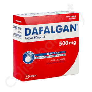 Dafalgan 500 mg - 20 comprimés effervescents