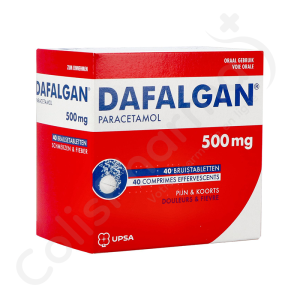 Dafalgan 500 mg - 40 comprimés effervescents