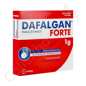 Dafalgan Forte 1 g - 8 comprimés effervescents