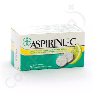 Aspirine-C - 20 comprimés effervescents