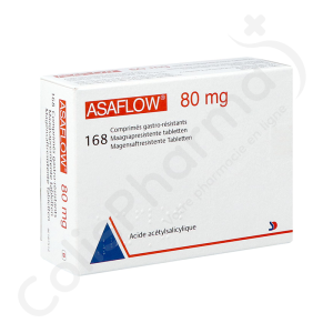 Asaflow 80 mg - 168 comprimés gastro-résistants