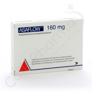 Asaflow 160 mg - 56 comprimés gastro-résistants