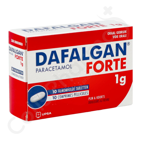 Dafalgan Forte 1 g - 10 tabletten