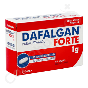 Dafalgan Forte 1 g - 10 comprimés
