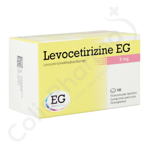 Levocetirizine EG 5 mg - 100 comprimés