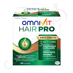 Omnivit Hair Pro Nutri-Repair - 120 comprimés