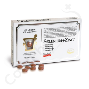Selenium + Zinc - 150 comprimés
