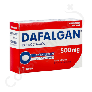 Dafalgan 500 mg - 20 comprimés