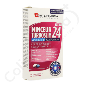 Forté Pharma Minceur 24 45+ Jour et Nuit - 28 comprimés