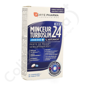 Forté Pharma Minceur 24 Men Jour et Nuit - 28 comprimés