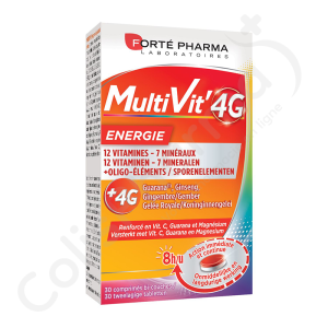 Forté Pharma MultiVit' 4G Energie - 30 comprimés