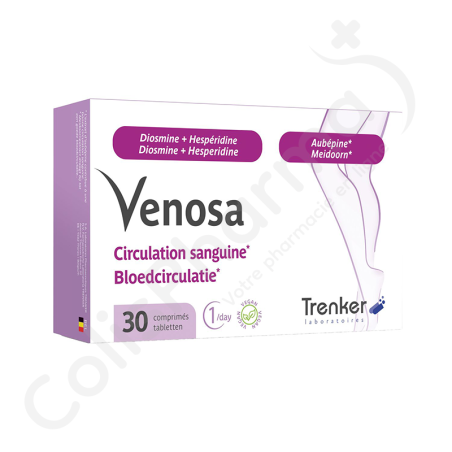 Venosa Circulation Sanguine - 30 comprimés Venosa Circulation Sanguine - 30 comprimés