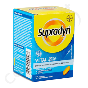 Supradyn Vital 50+ - 30 comprimés