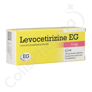 Levocetirizine EG 5 mg - 40 tabletten