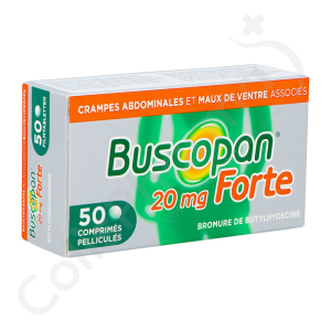 Buscopan Forte 20 mg - 50 comprimés