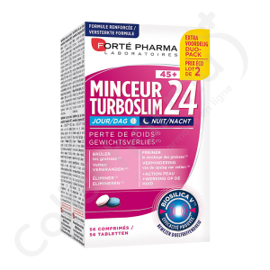 Forté Pharma Minceur 24 45+ Jour et Nuit - 56 comprimés