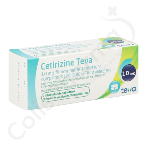 Cetirizine Teva 10 mg - 7 comprimés