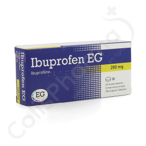 Ibuprofen EG 200 mg - 30 comprimés