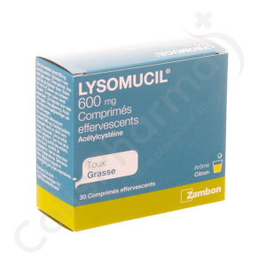 Lysomucil 600 mg - 30 bruistabletten