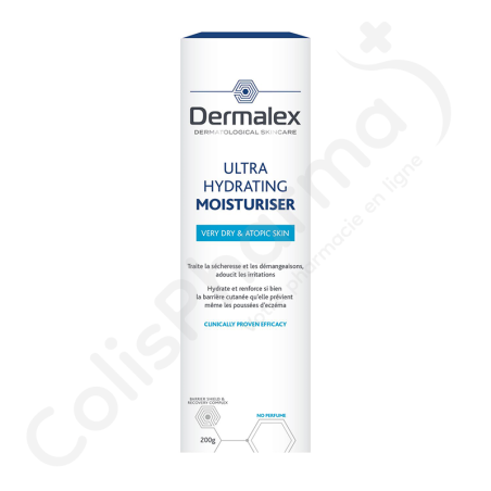 Dermalex Ultra Hydrating Moisturiser Peau Sèche - 200 g