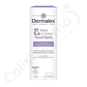 Dermalex Crème Eczéma Bébé - 30 g