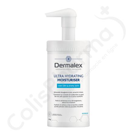 Dermalex Ultra Hydrating Moisturiser Peau Sèche - 500 g