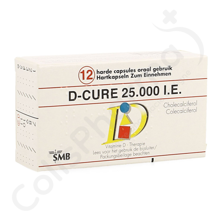 D-Cure 25 000 UI - 12 gélules D-Cure 25 000 UI - 12 gélules