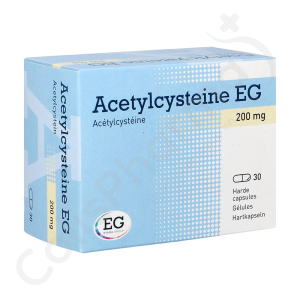 Acetylcysteine EG 200 mg - 30 gélules