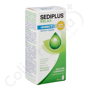 SediPlus Relax Direct - Gouttes 30 ml