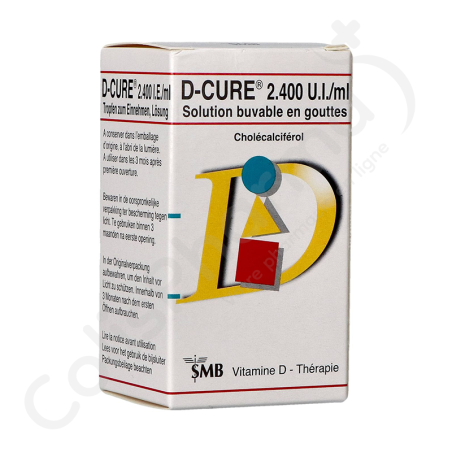 D-Cure 2400 UI - Druppels 10 ml
