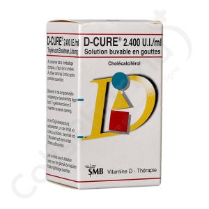 D-Cure 2400 UI - Gouttes 10 ml