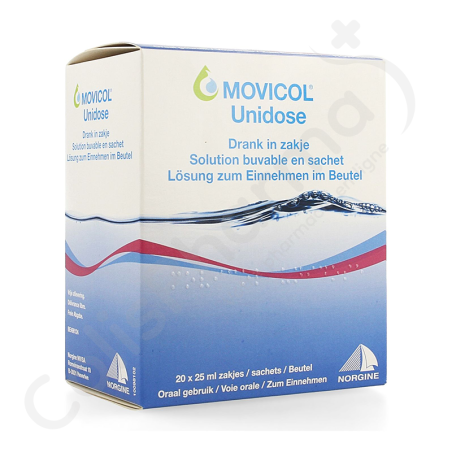 Movicol Unidose - 20 sachets de 25 ml