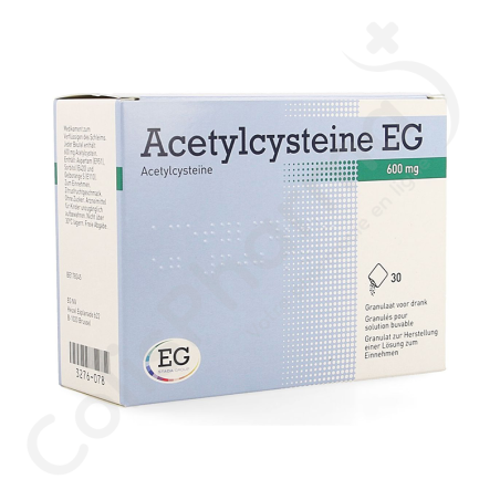 Acetylcysteine EG 600 mg - 30 sachets