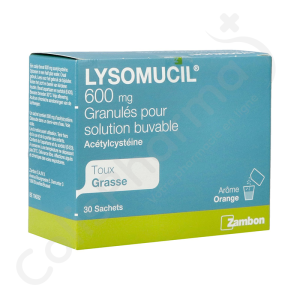 Lysomucil 600 mg - 30 sachets