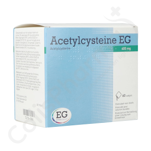 Acetylcysteine EG 600 mg - 60 sachets
