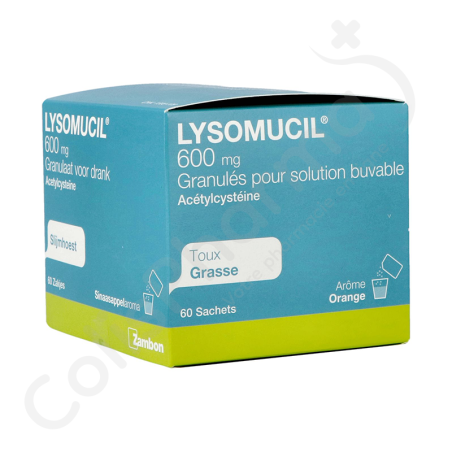Lysomucil 600 mg - 60 sachets