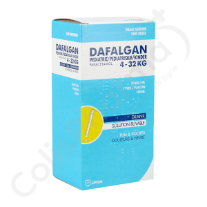 Dafalgan Pédiatrique 30 mg/ml - Sirop 150 ml
