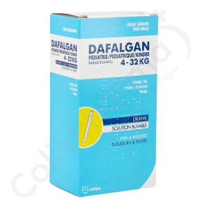 Dafalgan Pédiatrique 30 mg/ml - Sirop 90 ml