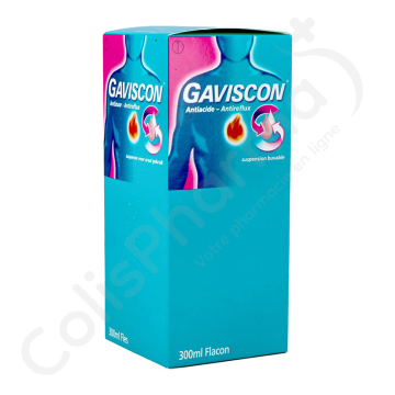 Gaviscon Antiacide - Antireflux Solution 300 ml - ColisPharma