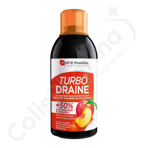 Forté Pharma Turbodraine Thé-Pêche - 500 ml