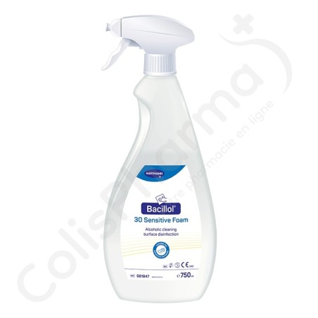 Bacillol 30 Sensitive Schuim - 750 ml