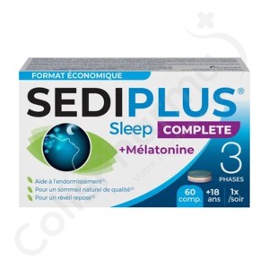 SediPlus Sleep Complete - 60 tabletten