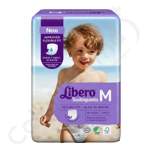Libero SwimPants Medium - 10-16 kg - 12 wegwerp-zwempakken